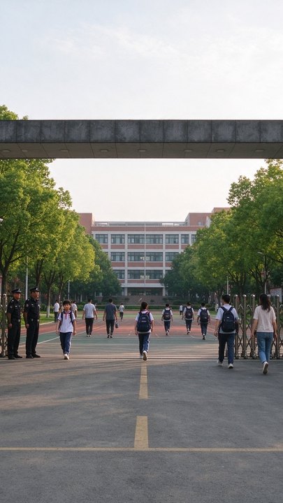 校门口